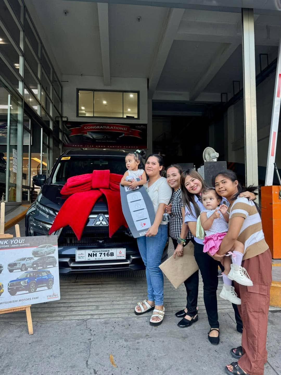 Mitsubishi customer release assisted by Alphabeth Amor Sabatin