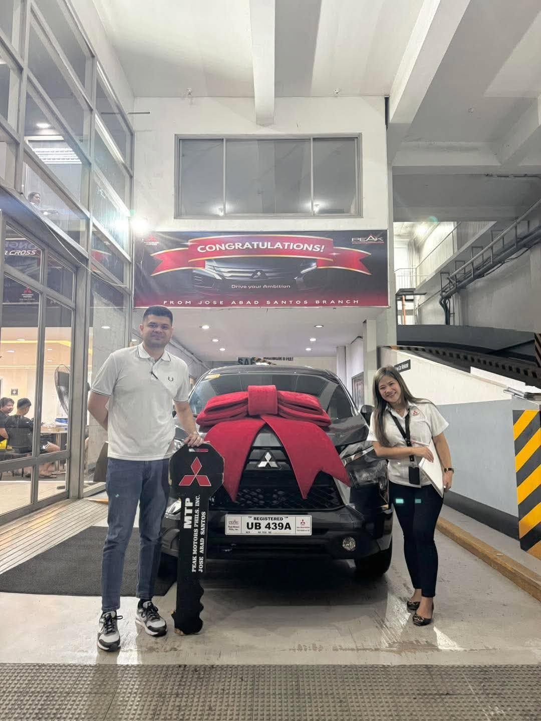 Mitsubishi customer release assisted by Alphabeth Amor Sabatin