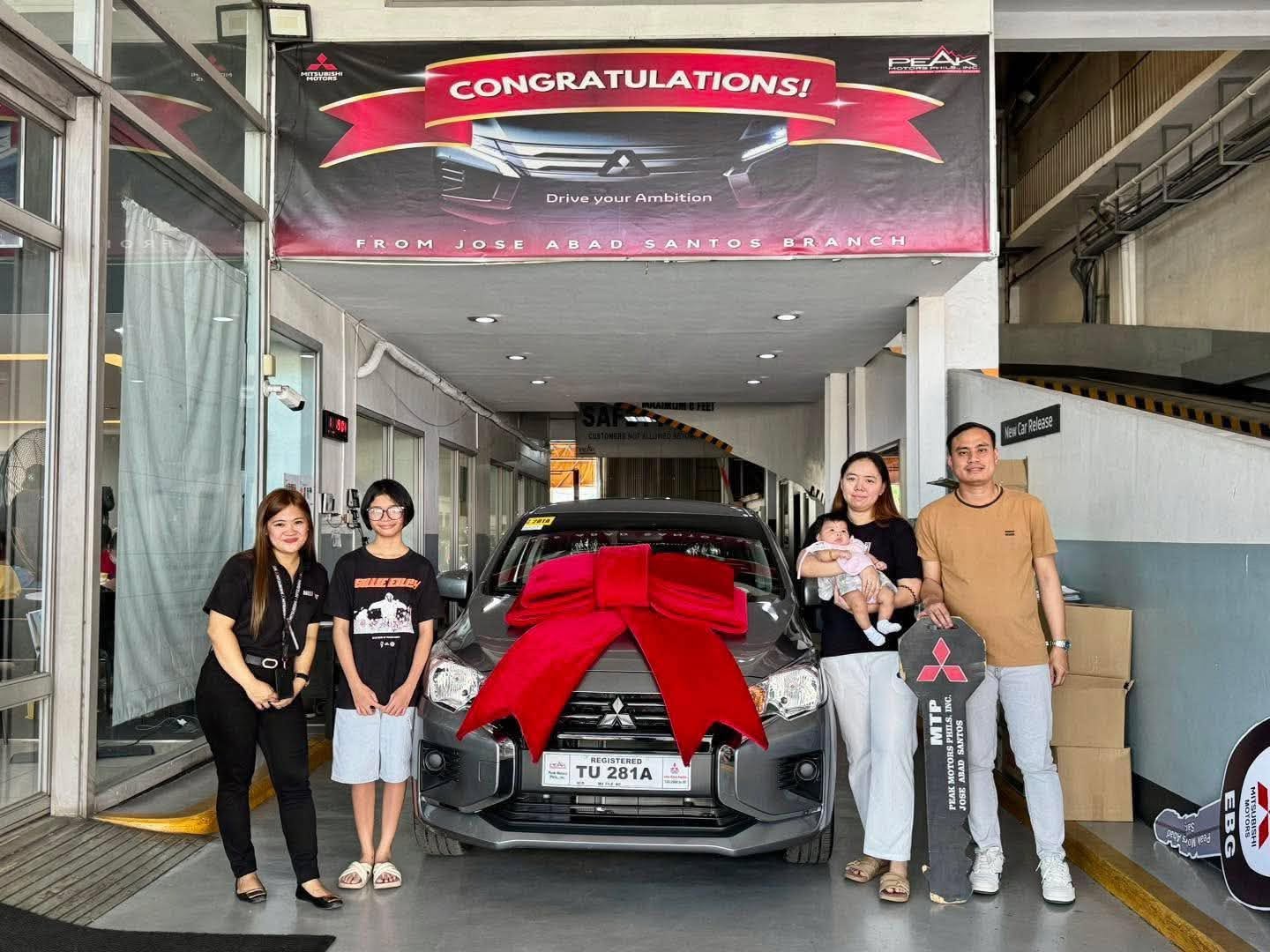 Mitsubishi customer release assisted by Alphabeth Amor Sabatin