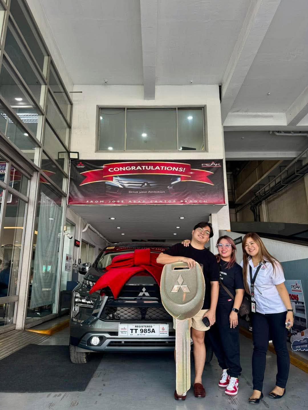 Mitsubishi customer release assisted by Alphabeth Amor Sabatin