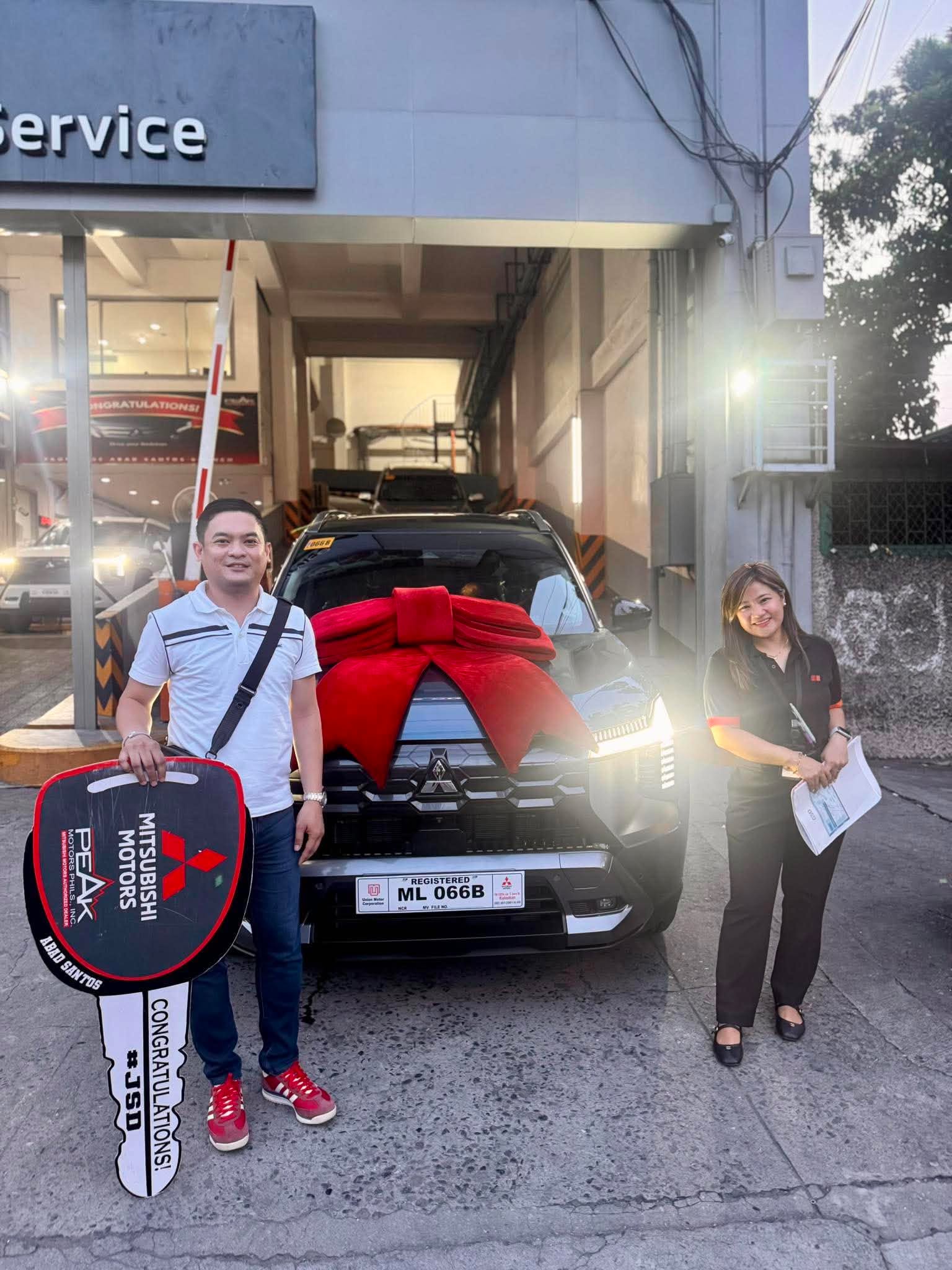 Mitsubishi customer release assisted by Alphabeth Amor Sabatin