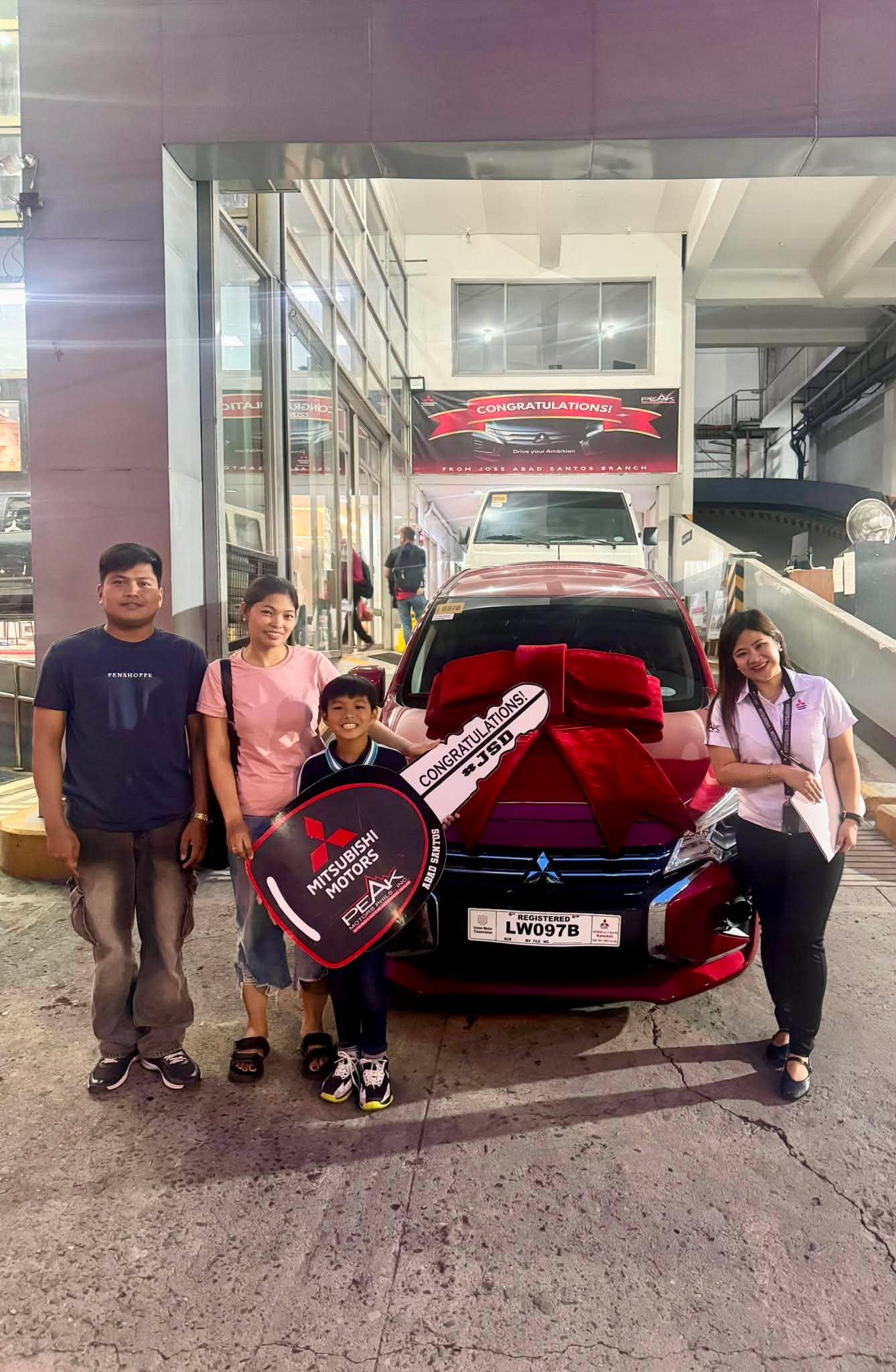 Mitsubishi customer release assisted by Alphabeth Amor Sabatin
