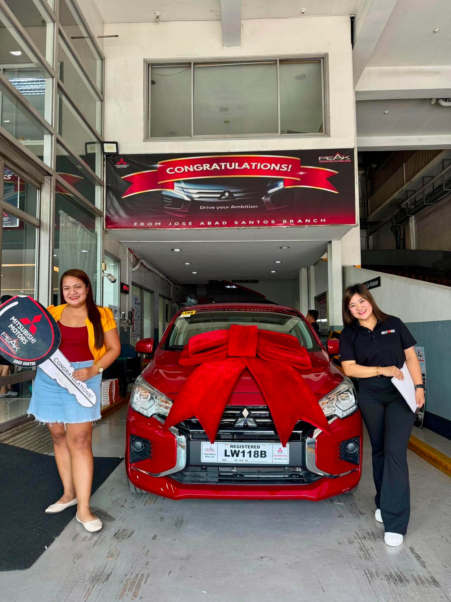 Mitsubishi customer release assisted by Alphabeth Amor Sabatin