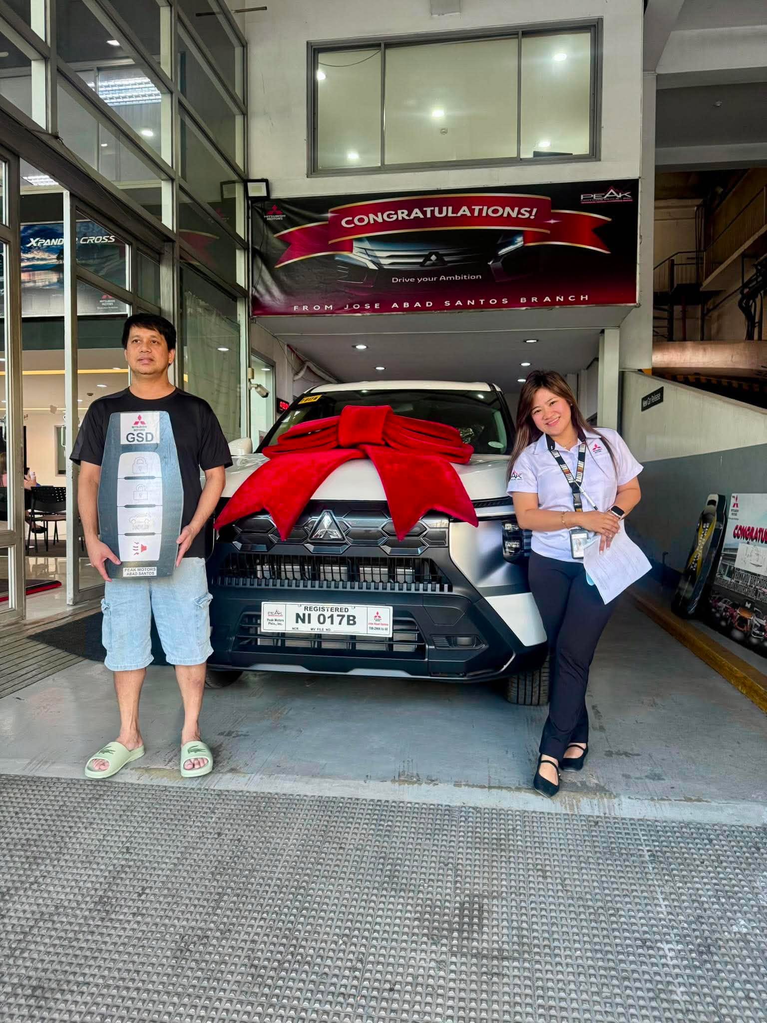 Mitsubishi customer release assisted by Alphabeth Amor Sabatin