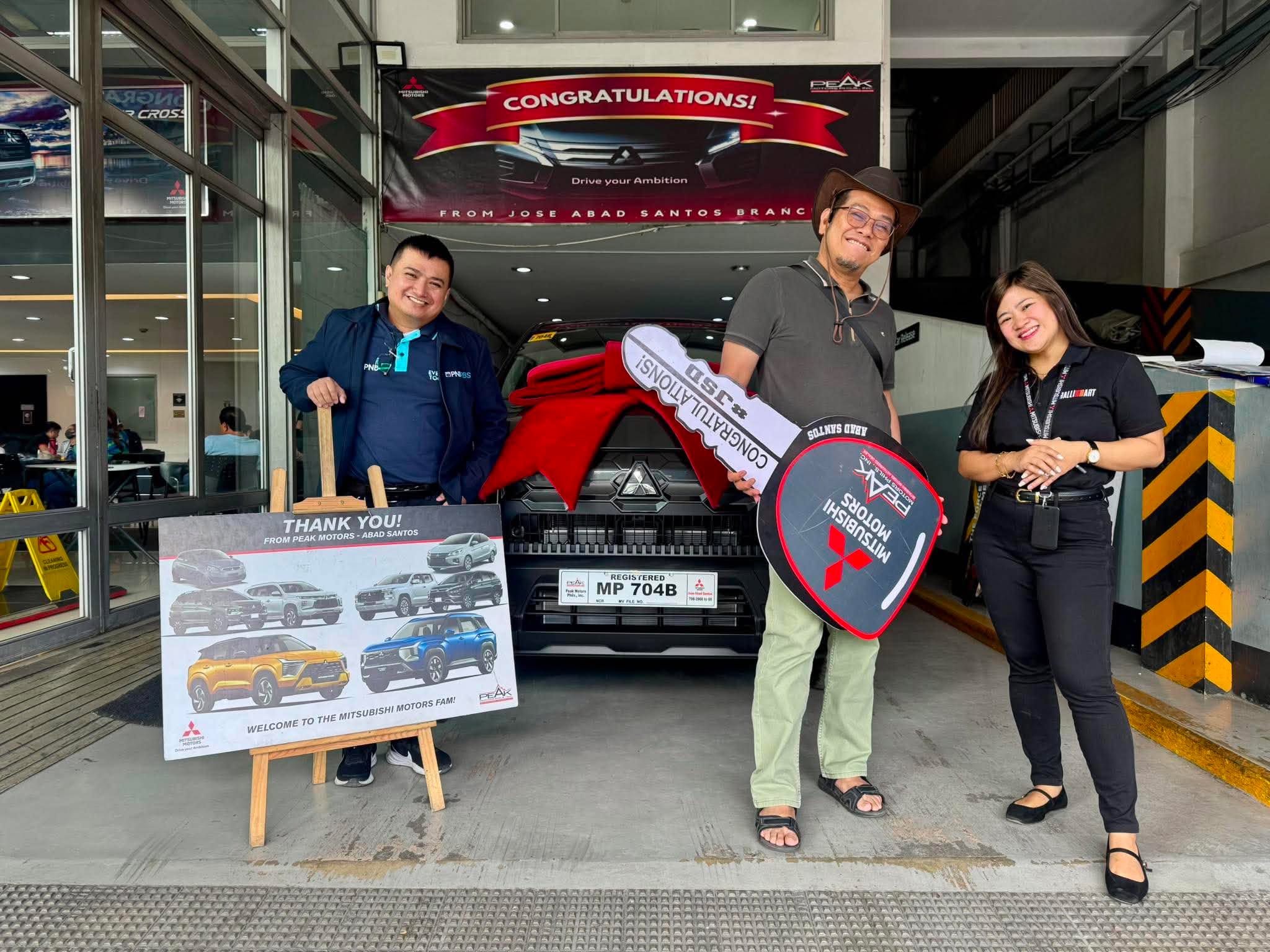 Mitsubishi customer release assisted by Alphabeth Amor Sabatin
