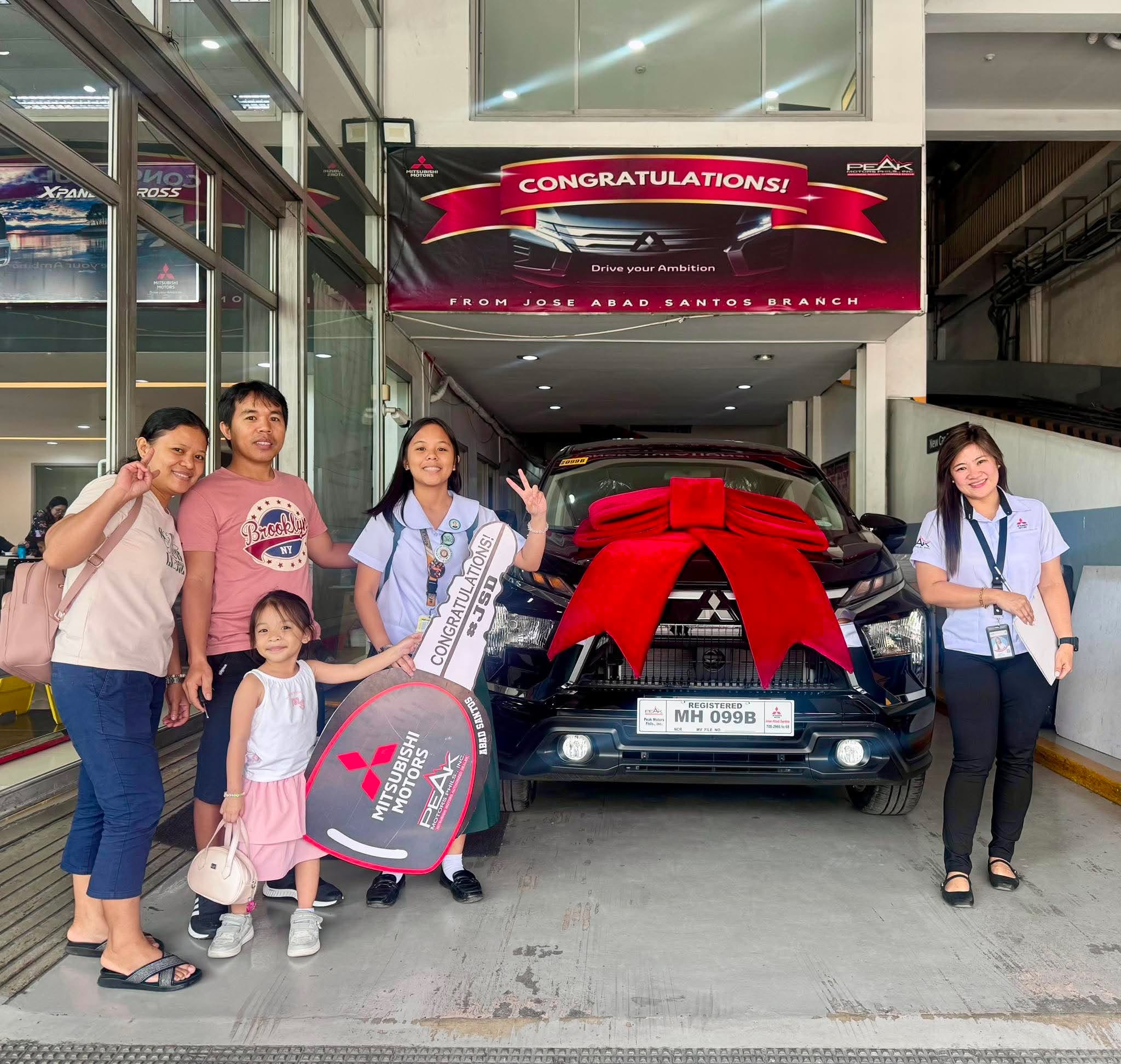 Mitsubishi customer release assisted by Alphabeth Amor Sabatin