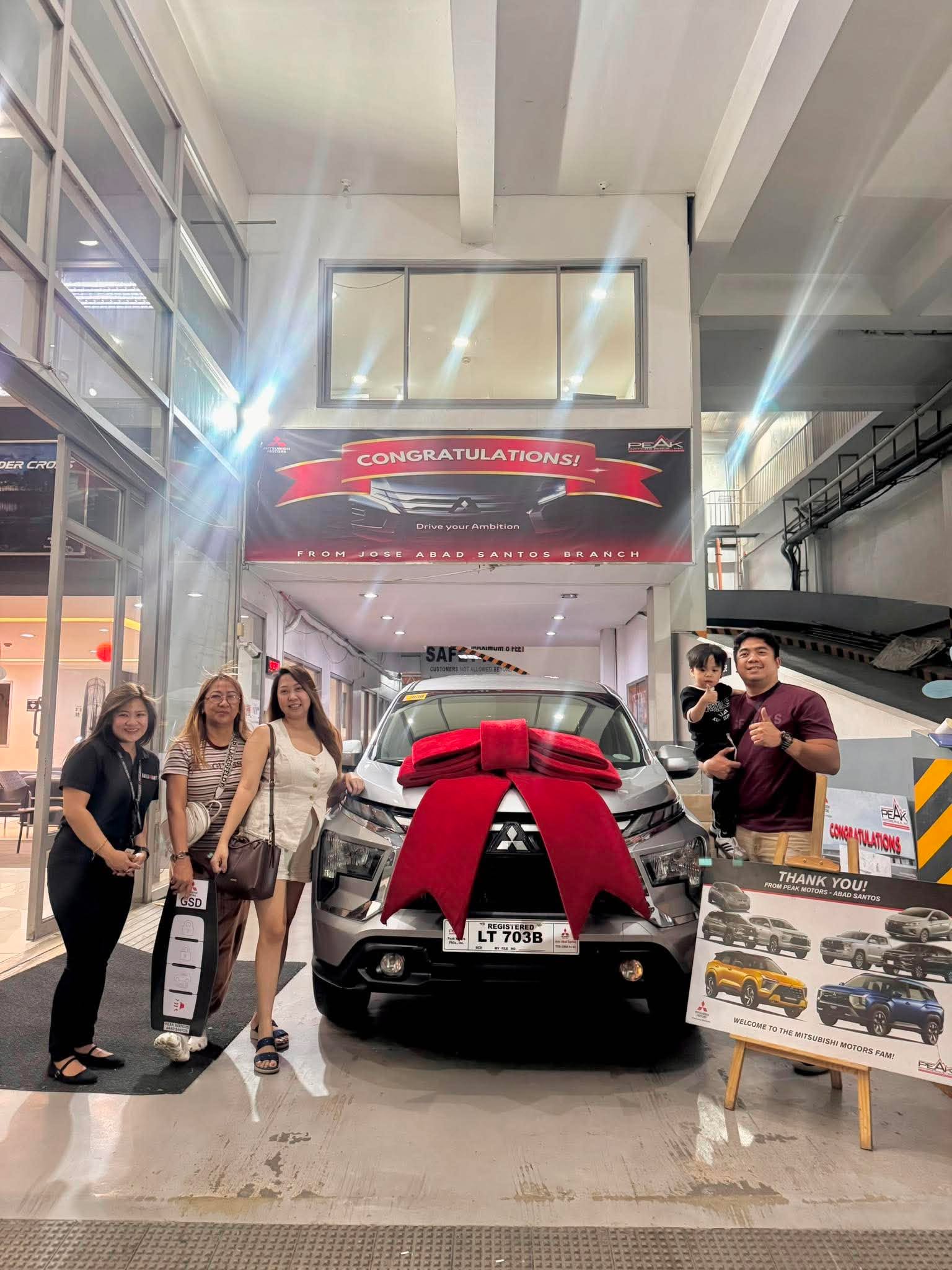 Mitsubishi customer release assisted by Alphabeth Amor Sabatin