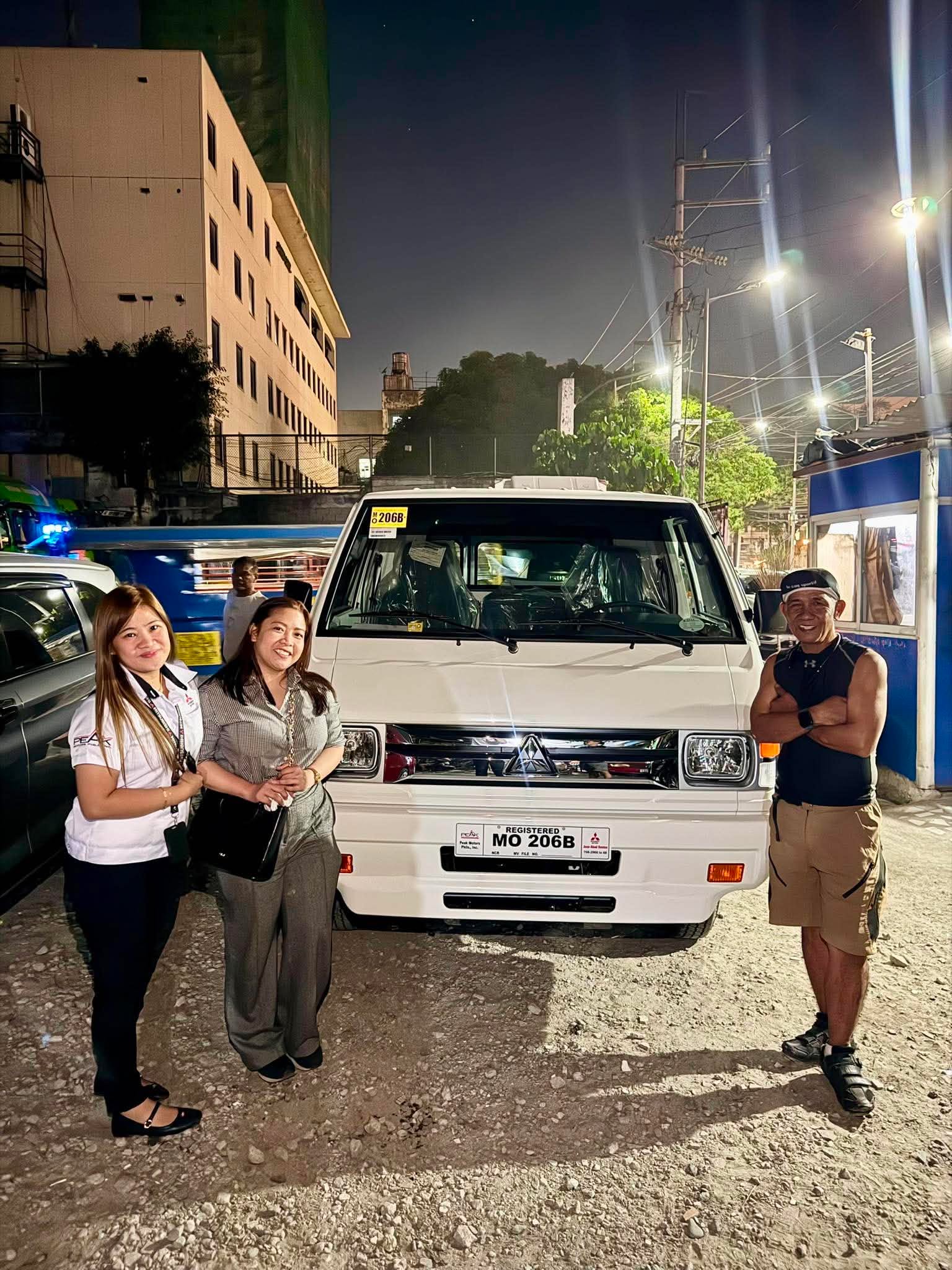 Mitsubishi customer release assisted by Alphabeth Amor Sabatin