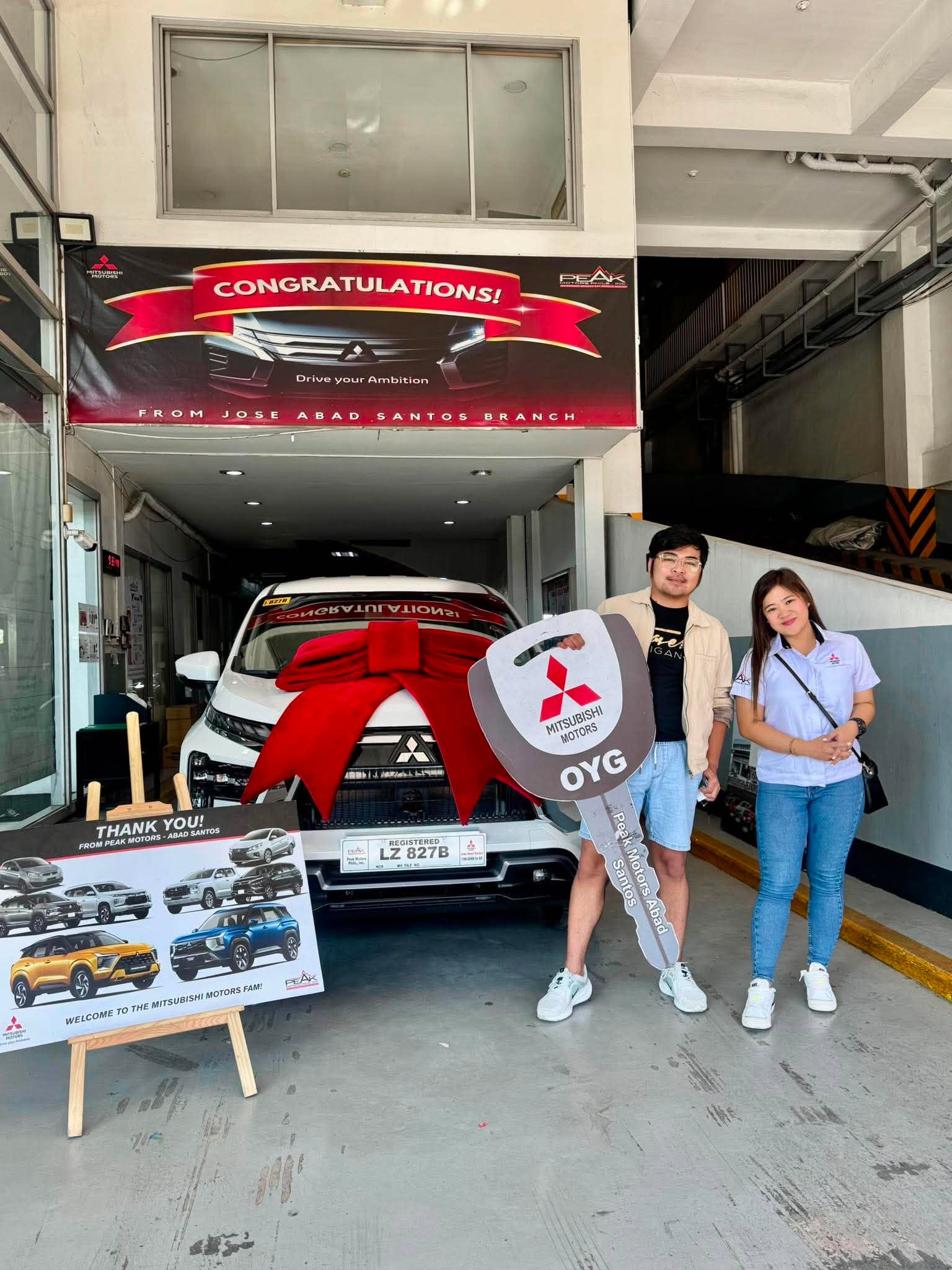 Mitsubishi customer release assisted by Alphabeth Amor Sabatin