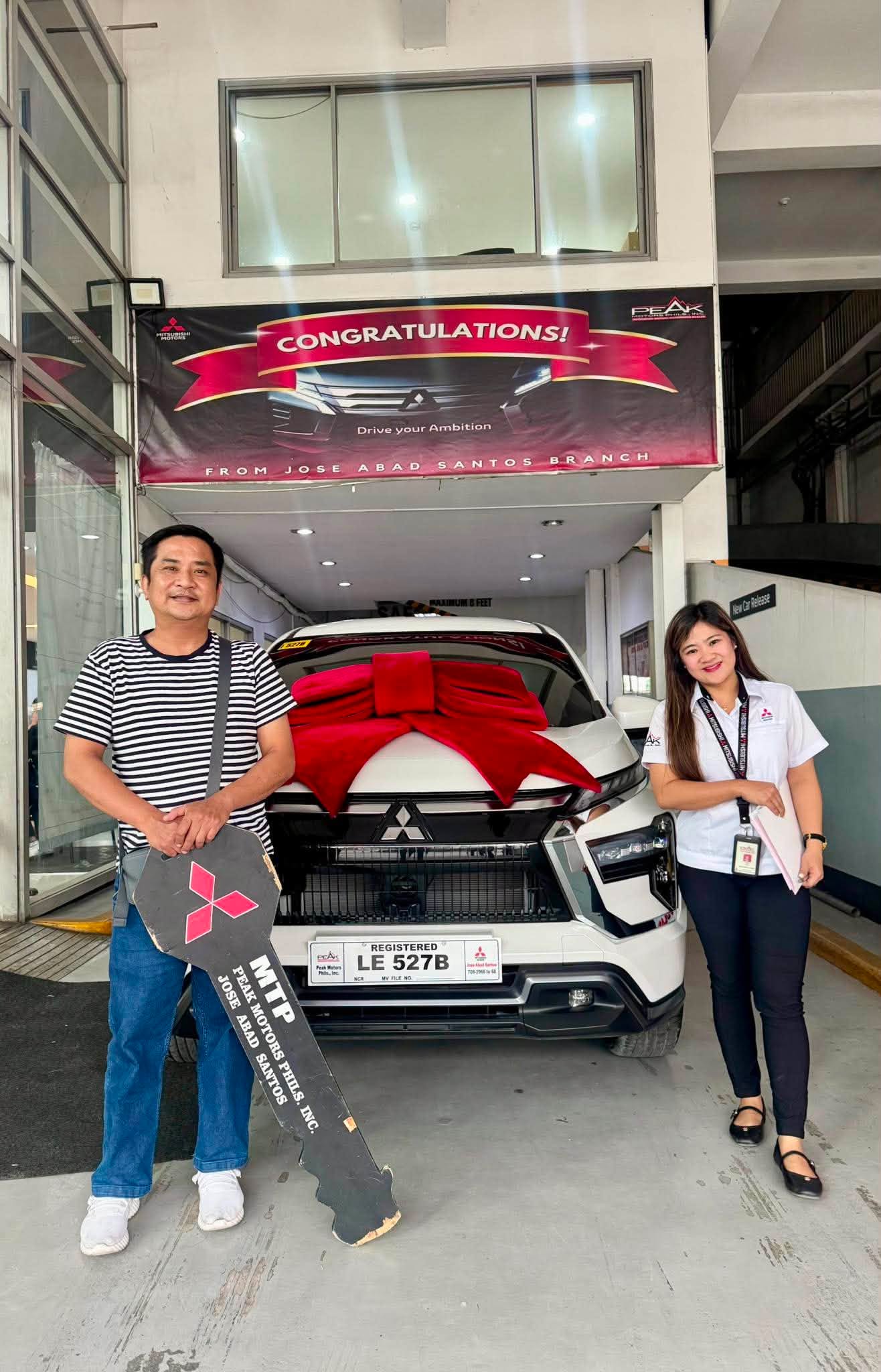 Mitsubishi customer release assisted by Alphabeth Amor Sabatin